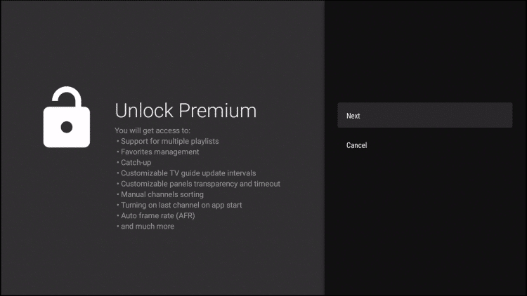 Unlock Premium