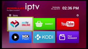 IPTV on Formuler box