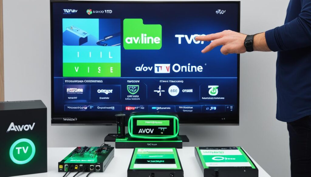 AvoV TVOnline Box user AVOV TVOnline Box for IPTV