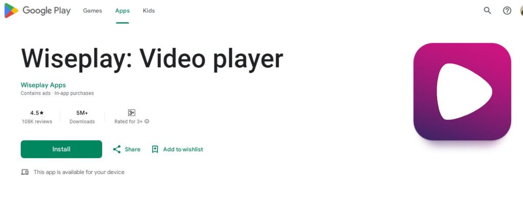 Wiseplay Download Wiseplay video player