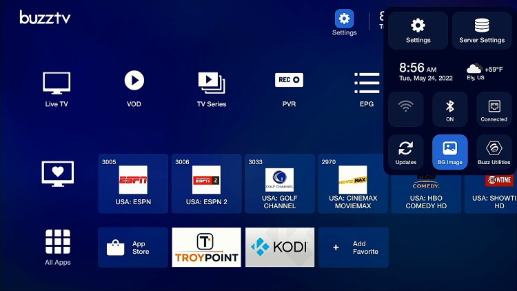 Install IPTV on BuzzTV Box